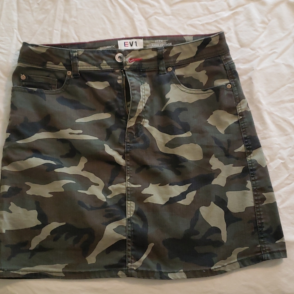 Camouflage skirt